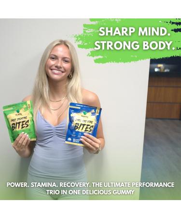 Nutrify Daily Creatine Gummies for Women and Men - 4g Creatine Monohydrate per Serving for Muscle Growth & Recovery - Sugar-Free Low-Calorie with Vitamin B12 for Energy Boost - Citrus Surge - Buy Online on GoSupps.com