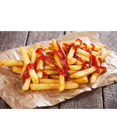 Heinz Ketchup Single Serve Packets - 100 Count 8ml Each | Convenient Individual Portions | Ideal for On-the-Go Picnics and Restaurants and a one of a kind Abstract Art Keychain by PaLiSoL CREATiONS! - Buy Online on GoSupps.com