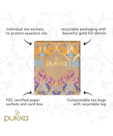  Pukka Herbs Herbal Tea Selection Box | Organic Gift | Eco-Friendly Tea Collection | Sharing Selection | 45 Sachets | 9 Flavours - Buy Online on GoSupps.com