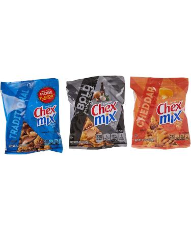 Chex Mix Classics Snack Mix 1.75 oz - Pack of 30 | Savory Snack Mix Variety Pack - Buy Online on GoSupps.com