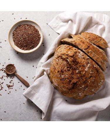 Wholefood Earth Brown Flaxseed 500g Non-GMO Natural High in Fiber Protein Source - Buy Online on GoSupps.com