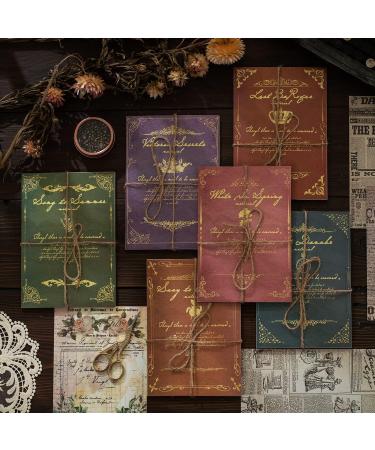 180 Sheets Vintage Scrapbook Paper Craft Kit for Bullet Journals and Planners - Buy Online on GoSupps.com