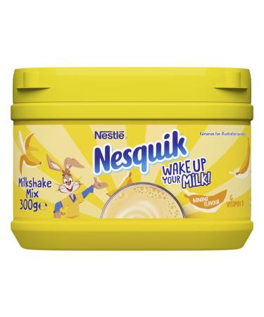 Nesquik Banana Flavour Milkshake Powder 300 g (Pack of 5)