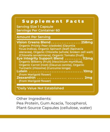 Premier Research Labs OcuVen - Lutein and Zeaxanthin Supplement Eye Vitamins Eye Health Supplements for Adults & Seniors Vision Supplements Macular Health Eye Care - 60 Vegetarian Capsules - Buy Online on GoSupps.com