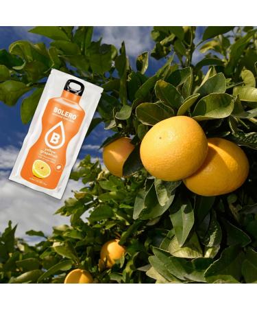  Bolero Bolero Drinks 24 x 9g | Yellow Grapefruit | Refreshing sugar-free powder sweetened with stevia | Yellow grapefruit for diabetics | A healthier drink for family and friends - Buy Online on GoSupps.com