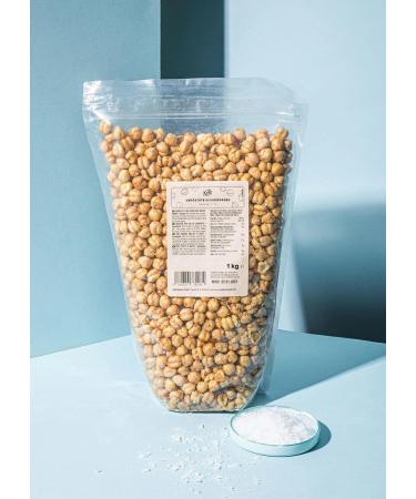 Koro Roasted & Salted Chickpeas - 1 kg | High Protein & Fiber Snack | No Artificial Colors or Preservatives | International Shipping - Buy Online on GoSupps.com