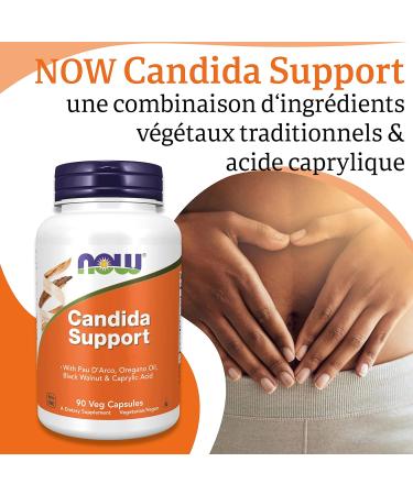 Now Foods Candida Support with Oregano Oil Food Supplement 90 Vegan Lab Tested Soy Free Gluten Free Non-GMO - Buy Online on GoSupps.com
