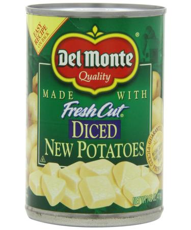 Del Monte Diced Potatoes 14.5-Ounce (Pack of 8) 14.5 Ounce (Pack of 8)