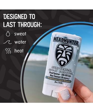 Headhunter Sunscreen Face Stick - Pack of 3 - 0.48 Oz. - Buy Online on GoSupps.com