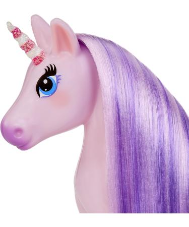 MGA Dream Bella Small Candy Unicorn - Lavender Gummy Board with 3 Perfumed Hair Clips Brush & Scratch n Sniff - Perfect for Kids 3+ - Buy Online on GoSupps.com