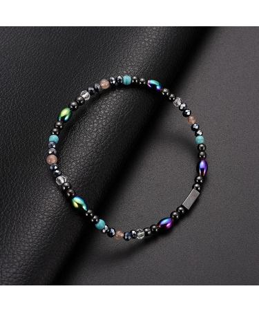 Slimming Hematite Foot Chain | Magnetic Star Design for Weight Reduction | Fashionable Color Choice - Buy Online on GoSupps.com