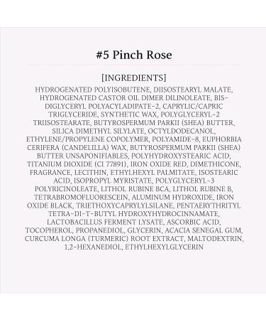 Espoir Bare Glow Lip Balm #5 Pinch Rose | Natural Sheer Color Moisturizing Lipstick Comfortable Finish Nourishing & Long-lasting Hydration Cruelty-Free Korean Makeup 0.1 oz. #Pinch Rose - Buy Online on GoSupps.com