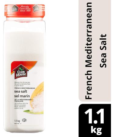 Club House Quality Natural Herbs and Spices French Mediterranean Sea Salt 1.1kg - Buy Online on GoSupps.com