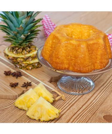 TORTUGA Caribbean Pineapple Rum Cake - 16 oz - Premium Gourmet Gift for Stocking Stuffers, Gift Baskets, & Christmas - 1 lb Great Cakes for Delivery - Buy Online on GoSupps.com