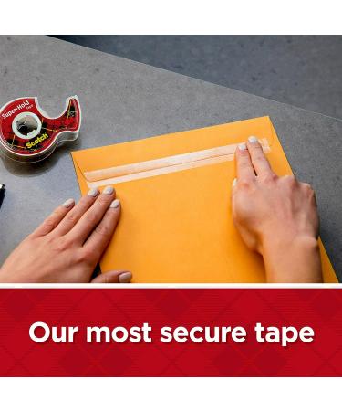Scotch Super-Hold Tape  4 Rolls  Transparent Finish  50% More Adhesive  Trusted Favorite  3/4 x 650 Inches  Dispensered (4198) 4 Rolls Standard - Buy Online on GoSupps.com