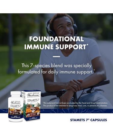 Host Defense Bundle with Stamets 7 120 Count & Turkey Tail Capsules 30 Count - Support Immune Health & Function - Support Digestive & Immune Health* - Buy Online on GoSupps.com