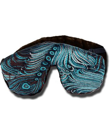 Candi Andi Handmade Sleep Eye Mask - Lavender Scented - Dark Turquoise - TEML-DT LAVENDER SCENTED Dark Turquoise