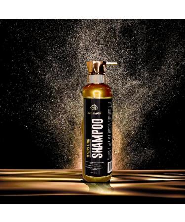 Hydrating Shampoo - Sulfate-Free Moisturizer with Wheat Protein & Shea Butter for Dry Damaged Hair - 16.9 fl oz - Dandruff & Breakage Repair - Buy Online on GoSupps.com