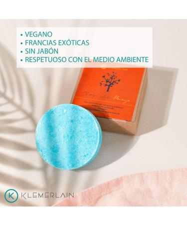Klemerlain Solid Shampoo with Papaya and Orange Extract - Moisturizing - 50 Gr - Buy Online on GoSupps.com