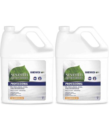 Seventh Generation Professional Unscented Liquid Hand Wash Soap Refill - 256 Fl Oz (2 Pack) - Buy Online on GoSupps.com