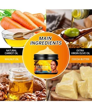  WJnflQN Self-Tanning Body Lotion | Sunless Self-Tanning Moisturizer | Natural Tanning Face and Body Cream Moisturizing Care for Men and Women - Buy Online on GoSupps.com