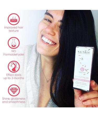 Brazilian Keratin Hair Treatment One Step 2.02 Fl Oz - Formaldehyde Free Protein Hair Strengthening Treatment - Alisado Brasile o Keratina Brasile a - Pack of 1 - Buy Online on GoSupps.com