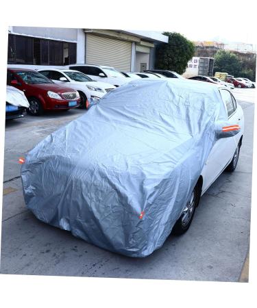 SUPVOX Auto Windshield Cover - Premium SUV Protection Against Snow & Ice | 380x180cm Silver Aluminum Vehicle Cover for Outdoor Use - Buy Online on GoSupps.com