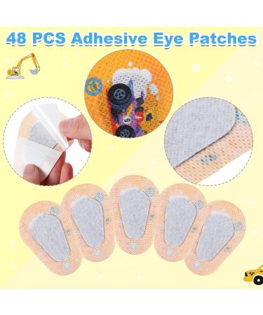 Panitay Adhesive Eye Patches for Kids - 48 Pcs Cute Light Blocking Designs for Boys & Girls - Buy Online on GoSupps.com