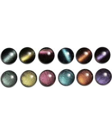 AIMEILI Magnetic Gel Nail Polish 9D Cat Magnet Eye Gel Polish Green UV LED Soak Off Glitter Gel Nail Varnish Nail Art Manicure Pedicure Long Lasting & Easy to Apply - (490) 10ml - Buy Online on GoSupps.com