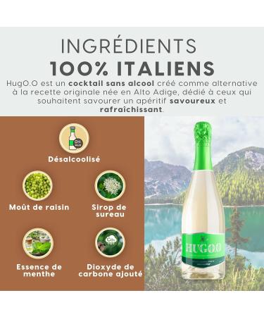 ALTERNATIVA Italian Aperitif Alcohol Free 0.0% - 750ml Bottle - Classic Italian Premium - Ideal for Gifts and Special Occasions - Buy Online on GoSupps.com