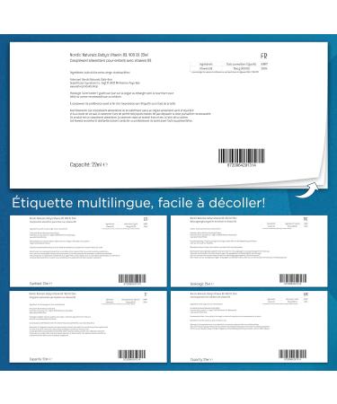 Nordic Naturals Baby's Vitamin D3 400IU Lanolin Cholecalciferol Vitamin D Drops 20 ml Gluten Free Soy Free Non-GMO - Buy Online on GoSupps.com