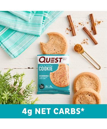 Quest Nutrition Snickerdoodle Cookies 4ct - Delicious and Protein-Packed Snacks - Buy Online on GoSupps.com