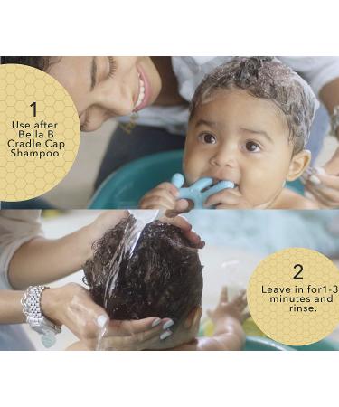 BELLA B Healthy Hair & Scalp Baby Cradle Cap Treatment 8 oz - Gentle Cradle Cap Treatment for Babies and Toddlers - Silky Baby Conditioner for Healthy Hair Care - Buy Online on GoSupps.com