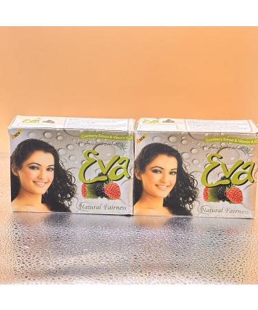 Eva Soap - Natural Fairness Cranberry & Compatible with Vitamin A C E Soap 150g each X (pack Of 4) - Buy Online on GoSupps.com