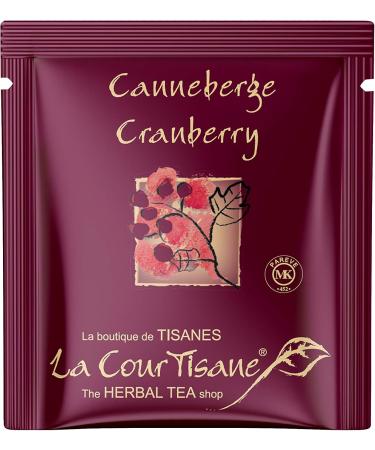 La Courtisane Herbal Tea Cranberry Kosher Gluten-Free 20 Count 40g - Buy Online on GoSupps.com