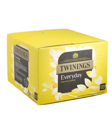 Twinings Everyday Teabags Large Pack Total 1200 Tea Bags Everyday 1200 Count (Pack of 1)