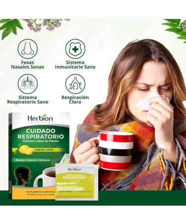 HERBION Naturals herb granules with natural lemon flavor 10 bags 24 pieces with 10 bags each - Buy Online on GoSupps.com