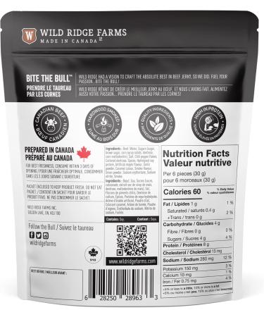 Wild Ridge Farms Jerky Sweet Heat Hardwood Smoked Made in Canada - Buy Online on GoSupps.com