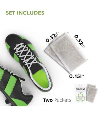 Air Freshening Deodorizer Bags - Natural Odor Absorber for Refrigerators Gym Bags Shoes & Closets | Eco-Friendly Odor Eliminator - Buy Online on GoSupps.com