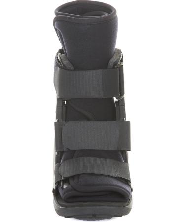 Short Fracture Walker Boot for Stable Foot & Ankle Fractures - Ideal for Achilles Tendon Surgery, Ankle Sprains, Post Op Care - Size Medium (7-9.5) - 1 Pack - Buy Online on GoSupps.com