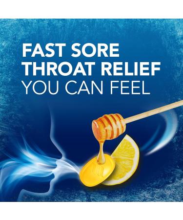 Vicks VapoCOOL Severe Sore Throat Drops - Fast-Acting Maximum Strength Relief Honey Lemon Chill 45ct - Soothes Pain & Cough Relief - International Shipping Available - Buy Online on GoSupps.com
