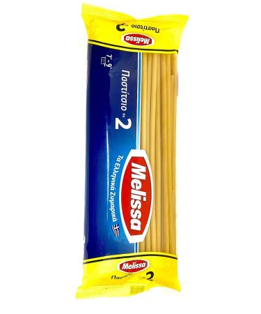 Melissa #2 Pastitsio Pasta 500g (5 Pack) - Authentic Greek Pasta for Traditional Pastitsio Dish - Buy Online on GoSupps.com