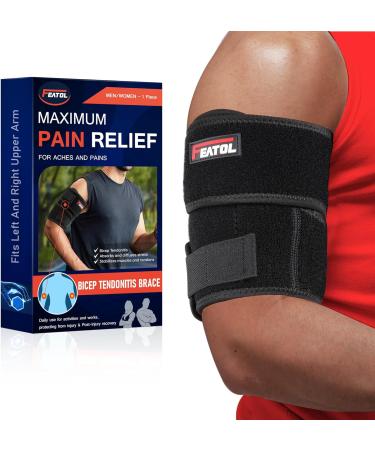 FEATOL Bicep Wrap for Men and Women