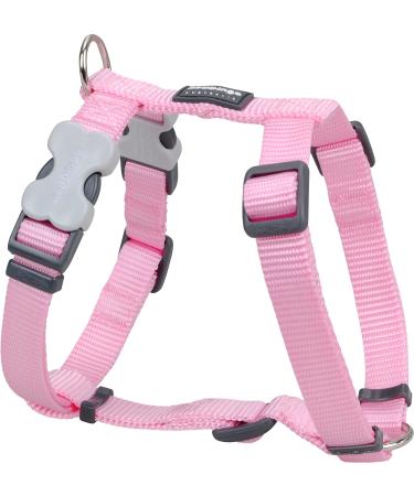 Red Dingo dog harness plain rose xl