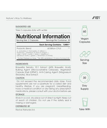 BioCultures Complex - 60 Billion CFU Probiotic Supplement for Gut Health - 17 Live Strains with Lactobacillus Acidophilus & Bifidobacterium - 60 Capsules - Buy Online on GoSupps.com