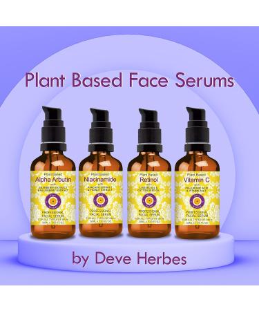 Buy d ve herbes Plant-Based Alpha Arbutin Face Serum | Bearberry Wheat Mulberry Blueberry & Pomegranate - 30ml + Free Vitamin E Oil 10ml for Glowing Skin - Buy Online on GoSupps.com