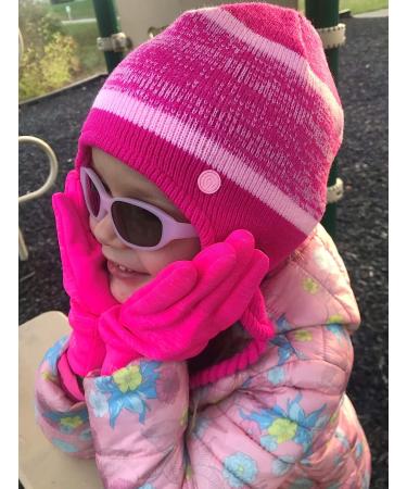 C9 Champion Girls' Pink Peruvian Hat with Ear Flaps and Fleece Lining - Buy Online on GoSupps.com