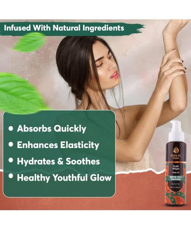 Botanic Rain Organic Body Oil With Oudh Mogra And Face Moisturizer With SPF With Rose Eladi Natural Ayurveda Products Suitable For All Skin Types For Women And Men - Buy Online on GoSupps.com