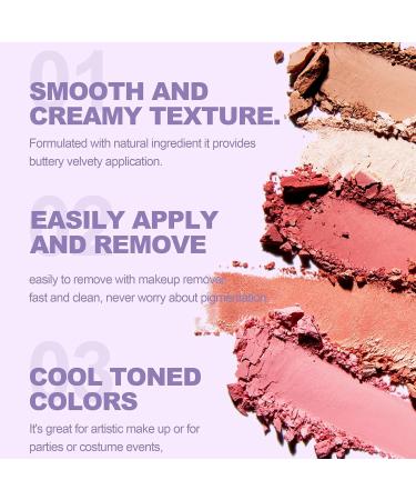 LXZJJM 12-Color Matte Eyeshadow Palette for Artistic Makeup and Parties - Smooth Creamy Formula Easy to Apply and Remove - Neutral Tones 82.5 g/2.91 oz. (02#) - Buy Online on GoSupps.com