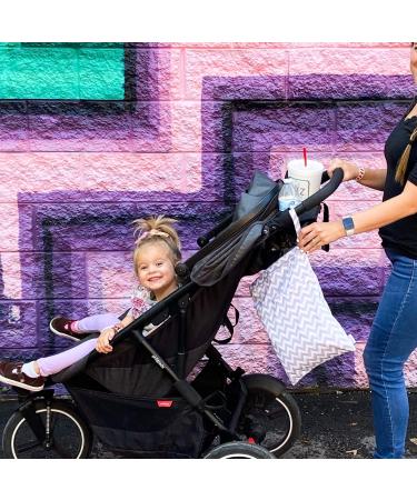 ALVABABY 2pcs Waterproof Cloth Diaper Wet Dry Bags with Two Zippered Pockets - Reusable for Travel, Beach, Pool, Daycare - Perfect for Soiled Baby Items, Yoga, Gym, Swimsuits - L5166 - Buy Online on GoSupps.com